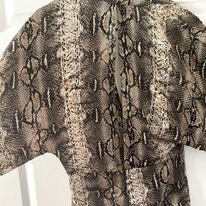 SnakeSkin Blouse